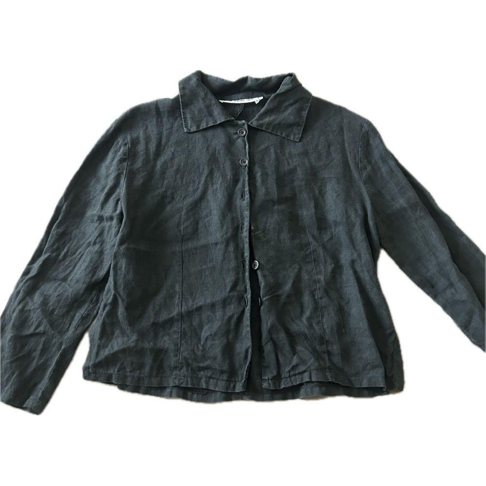 YUMI MAZAO linen top